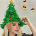 thumbnail image 4 of Christmas Tree Hat Under 5 ! Yannianjz Christmas Party Hats Holiday Photo Props Festive Headwear Christmas Costume Accessories for Party Photo Family Gathering School Event, 4 of 6
