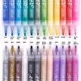 thumbnail image 5 of ZEYAR Acrylic Paint Marker Pen for Rock painting, 24 colors, Water based Medium Point, AP Certified, Odorless, Acid Free, Non-Toxic and Safe to Use, 5 of 9