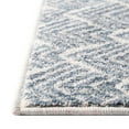 thumbnail image 6 of Rugs.com Eco Trellis Collection Rug – 6 Ft Runner Harbor Blue Medium Rug Perfect For Hallways, Entryways, 6 of 9