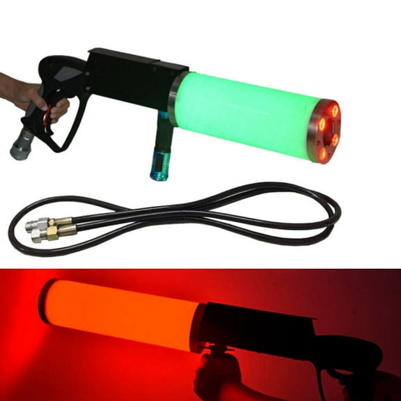Led DJ Co2 Smoke Gun Jet Machine Carbon Dioxide Gas Column Stage Effect Machine