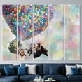 thumbnail image 4 of Kids Canvas, Canvas Decor, Canvas Home Decor, Wall Decor, Modern Canvas Print, Cartoon Printed Canvas, Colorful Canvas Gift, Canvas Wall Decor - 5P-Gallery Wrapped, 4 of 9
