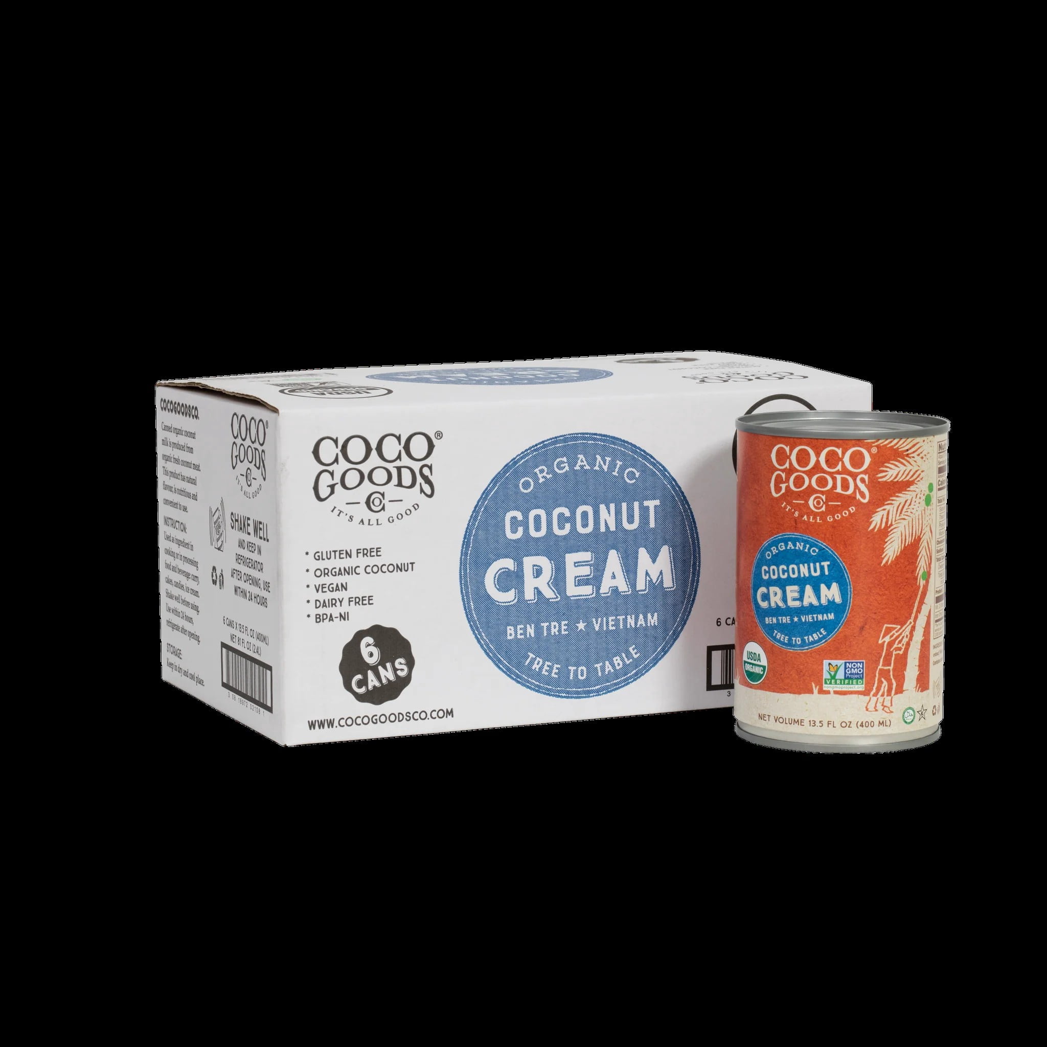 Coco Lopez Creamy Coconut Milk Liquid, 13.5 oz, Product of