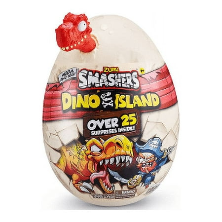 Smashers Dino Island Mega (Red Egg) Novelty Toy by ZURU