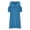 Sky Blue, variant on Summer Plus Size Dresses for Women Beach Solid Color T Shirts Sundress Short Sleeve Off Shoulder Casual Loose Tank Dress Women's Summer Crewneck Swing Sundress Fit & Flare Flowy Maxi Dress
