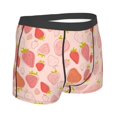 thumbnail image 4 of Uemuo Strawberry Pattern Men's Boxer Briefs,Trunk Anti-Chafing,Comfortable, Durable, and Stylish Underwear-Large, 4 of 9