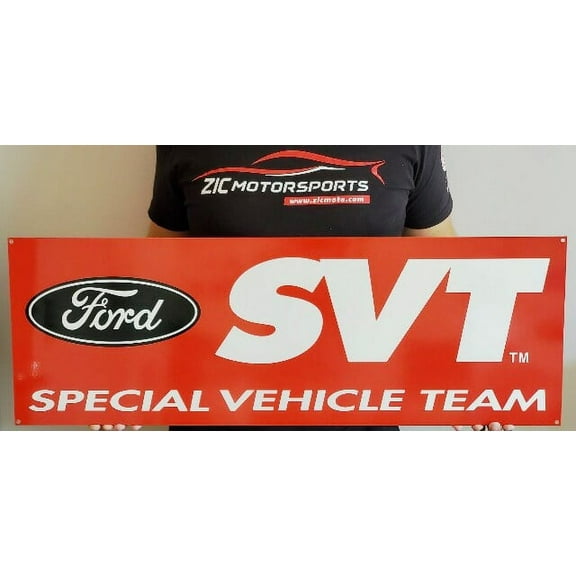 Ford Special Vehicle Team SVT Steel Sign