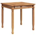thumbnail image 4 of vidaXL Garden Dining Table 80x80x80 cm Solid Teak Wood, 4 of 4