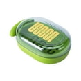 thumbnail image 2 of JingChun Transparent Plastic Soap Case Holder Portable Clear Soap Container Box Home Shower Outdoor Camping Back to School Supplies, 2 of 6