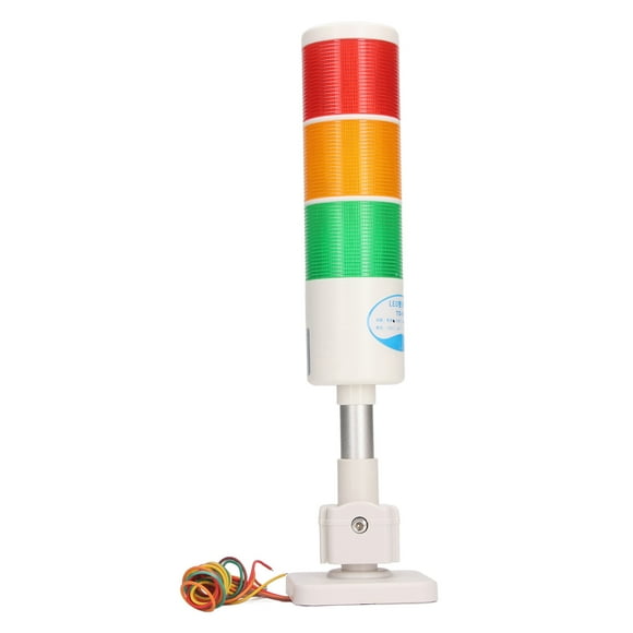 3 Layers LED Tower Stack Lights, Aluminium Wick LED Industrial Tower Light, Multilayer LED Industrial Warning Lights for Operator Stations, Call Lights