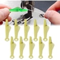 thumbnail image 1 of Yazoeia 10 Pcs Fish Mouth Sewing Machine Needle Threader, Mini Portable Needle Threaders, New Sewing Needle Threader Simple Needle Threader, Quick Sewing Machine Needle Threaders Tool CJC912-112300, 1 of 6
