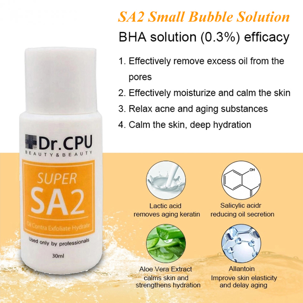 Wonder Point 3Pcs/Set Aqua Peeling Solution AS1 SA2 AO3 For Hydra