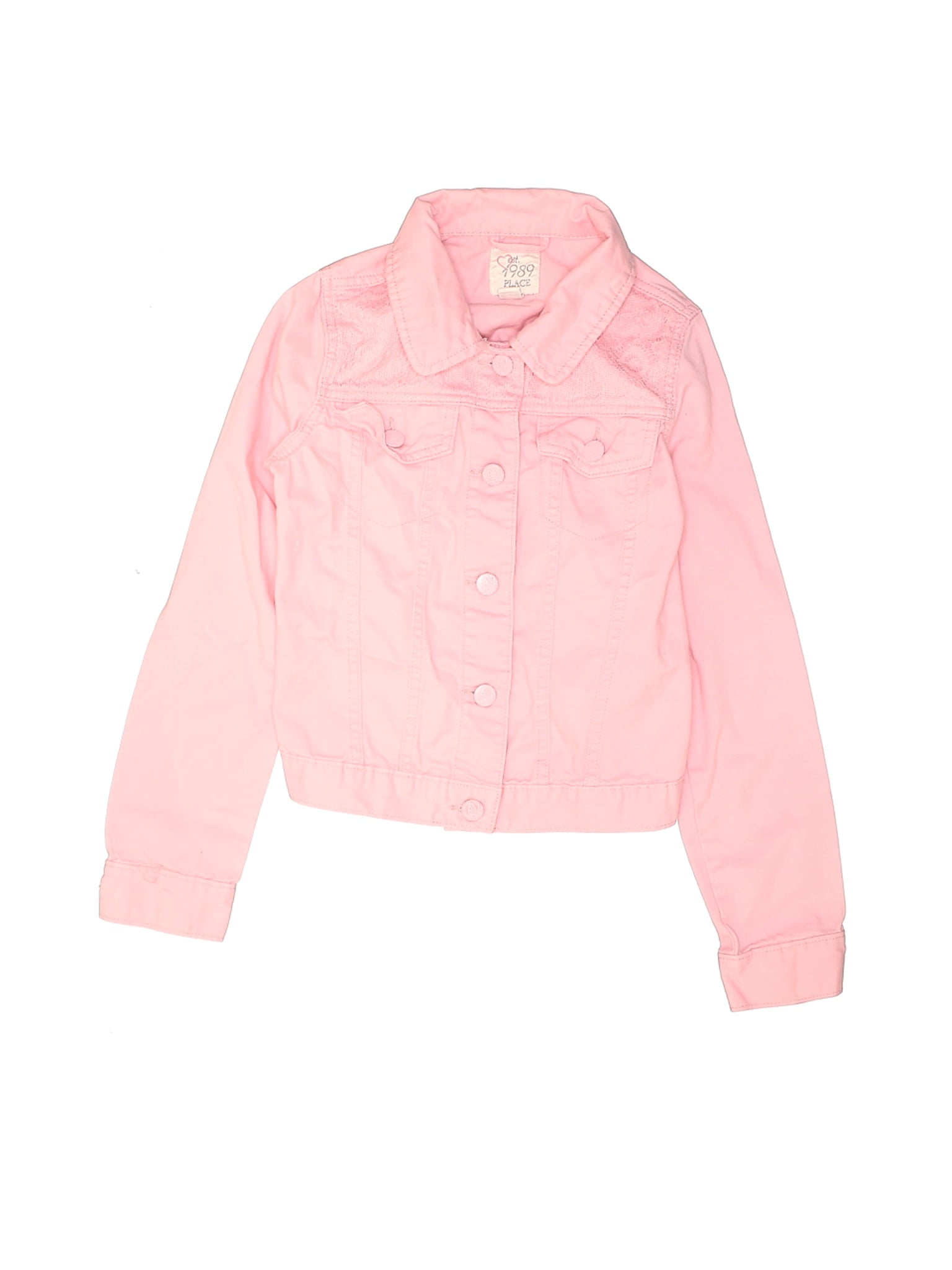 girls denim jacket size 10