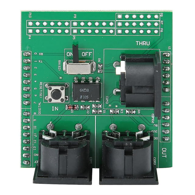 MIDI Shield Breakout Board for Arduino Digital R3 AVI PIC Interface Adapter