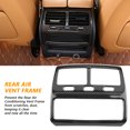 thumbnail image 4 of Ajuste de marco de ventilación de aire acondicionado trasero ANGGREK Estilo de fibra de carbono para BMW Serie 5 G30 2017-2018, 4 of 8