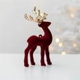 thumbnail image 3 of Niusricy Christmas Tree Decoration Deer Pendant Doll, Shine Sequin Elk Hanging Ornaments Festival Home Decorations Crafts, 3 of 6