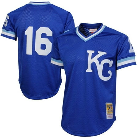 Desean Jackson Youth Jersey - Bo Jackson Kansas City Royals Mitchell & Ness 1989 Authentic Cooperstown Collection Batting Mesh Practice Jersey - Royal