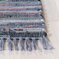 thumbnail image 4 of Safavieh Rag 4' Square Hand Woven Cotton Rug in Purple, 4 of 4