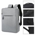 thumbnail image 5 of Arcticice 15.6" Laptop Backpack with 14" Laptop Tote Adjustable Shoulder Bag, Waterproof Travel Business Work College School Bag, Grey, 5 of 9