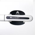 thumbnail image 1 of Juego De 8 Piezas De Fibra De Carbono Para Puerta Tazón Pegatinas De Protección De La Mango Papel Resistente A Los Arañazos Coche huangjie unisex, 1 of 2