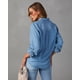 thumbnail image 3 of Blusa de mujer, camisas occidentales para mujer, túnica, manga larga, blusas con botones, 3 of 7
