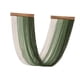 thumbnail image 4 of Tapiz bohemio para colgar en la pared de macramé, elegante, práctica y delicada artesanía, decoración de pared moderna para dormitorio, apartamento, Verde, 4 of 8
