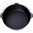 thumbnail image 4 of Olurrisa Pre-Seasoned Cast Iron Dutch Oven With Skillet Lid, Outdoor Camping Deep Pot for Camping Fireplace Cooking BBQ Baking Campfire, With Iron Pot Rack, 4.5 Quart, 4 of 9