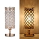 thumbnail image 5 of Neoglint Lámpara de mesita de noche de cristal Lámpara de escritorio decorativa con doble Neoglint Lámpara de mesa, 5 of 7