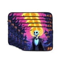 thumbnail image 2 of Funda para portátil de neopreno sublimada con cuadrícula de personajes de Pesadilla antes de Navidad y dije de goma, 2 of 7