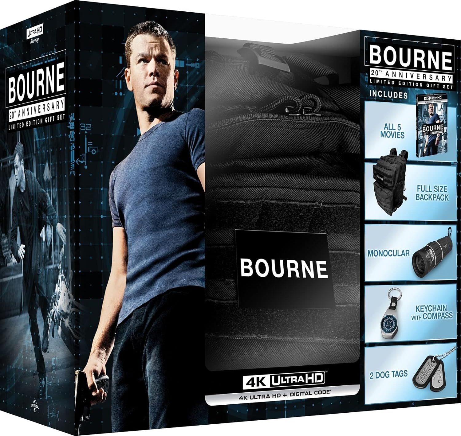 The Bourne Complete Collection - 20th Anniversary Limited Edition Gift Set (4K Ultra HD) [UHD] - image 3 of 4