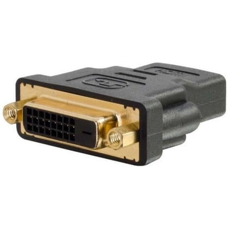 UPC: 0757120184027 | C2G 18402 C2G HDMI Female to DVI-D Female Adapter – 1 x HDMI Female Digital Audio/Video – 1 x DVI-D (Dual-Link) Female Digital Video – Black