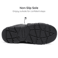 thumbnail image 6 of Blikcon Boys School Shoes Black Uniform Dress Shoes with Hook and Loop (Little Kid/Big Kid), 6 of 7