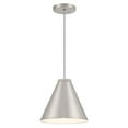 thumbnail image 5 of Minka Lavery - Vantage Pendants - 1 Light Cone Pendant-Brushed Nickel Finish, 5 of 7