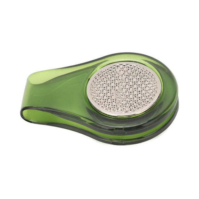 Magnetic Hat Clip, PU Iron Simple Hat Clip Multifunctional For Position Marking Green