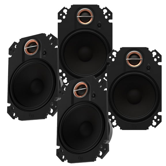 Infinity - Two Pairs of KAPPA463XF 4" x 6" (104mm x 157mm) Two-way Car Speakers