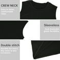thumbnail image 4 of QRIC 2 Packs Men's Muscle Sleeveless Workout Tank Tops Athletic Gym Bodybuilding Training Compression Shirt, 4 of 9