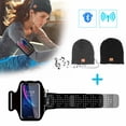thumbnail image 1 of Kit de Sport Extérieur Bonnet Chaud Musique Bluetooth + Brassard pour Course Cyclisme Escalade, 1 of 7