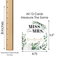 thumbnail image 6 of Big Dot of Happiness Boho Botanical Bride - Greenery Bridal Shower and Wedding Party Game Pickle Cards - Pull Tabs 3-in-a-Row - Set of 12, 6 of 6