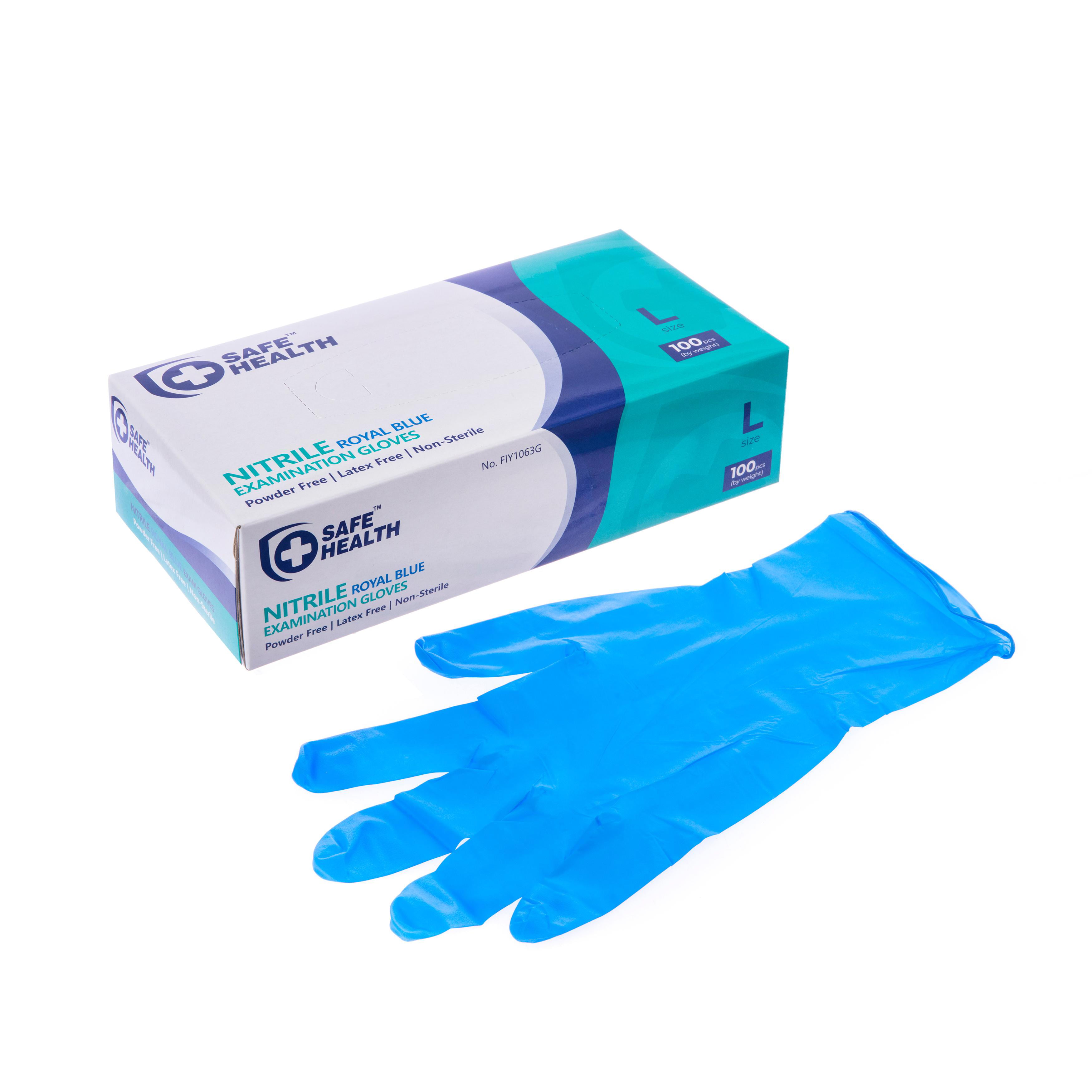 Black Nitrile Gloves Grease Bully 5 Boxes/500 Ct Large 