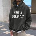 thumbnail image 3 of WILLBEST Sudadera Deportiva para Hombre, Divertida Sudadera con Capucha Gráfica, Informal, Cómoda, con Estampado De Letras para Uso Diario y Actividades Al Aire Libre Chica, 3 of 6