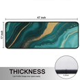 thumbnail image 5 of Kitchen Rugs Sets Of 2,Teal Gold Marble Pattern Anti Fatigue Kitchen Mat Rugs Non Slip Washable,Decorative Kitchen Floor Mats for Kitchen,Sink,Laundry,17"x47"+17"x47", 5 of 5