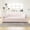 Light Pink, variant on Light Gray Modular Sofa with Free Shape Creation / Add Charm to Your Home
