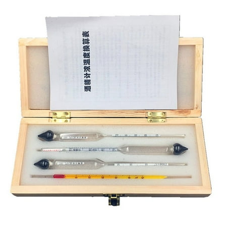 

BAMILL Instrument three branch set wooden box set alcohol meter Baijiu meter tester
