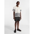 thumbnail image 2 of Weekend Academy Boys Crochet Button Shirt with Short Sleeves, Sizes 4-18, 2 of 5