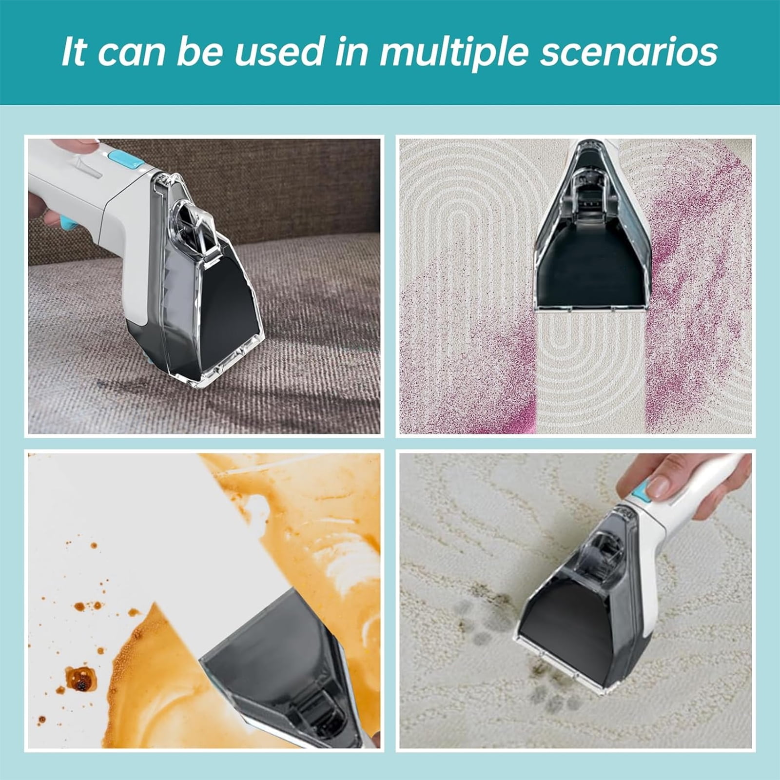 PX202BRN Tool Brush Replacement Parts Compatible With Shark StainStriker Portable Carpet PX201 PX202BRN PX203BRN CarpetXpert Upright EX201 R-EX200 R-EX201 EX150 Stain Striker Vacuum Brush (1+1)