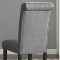 thumbnail image 3 of Roundhill Furniture Leviton Dining Chair, Set of 2, Gray, 3 of 5