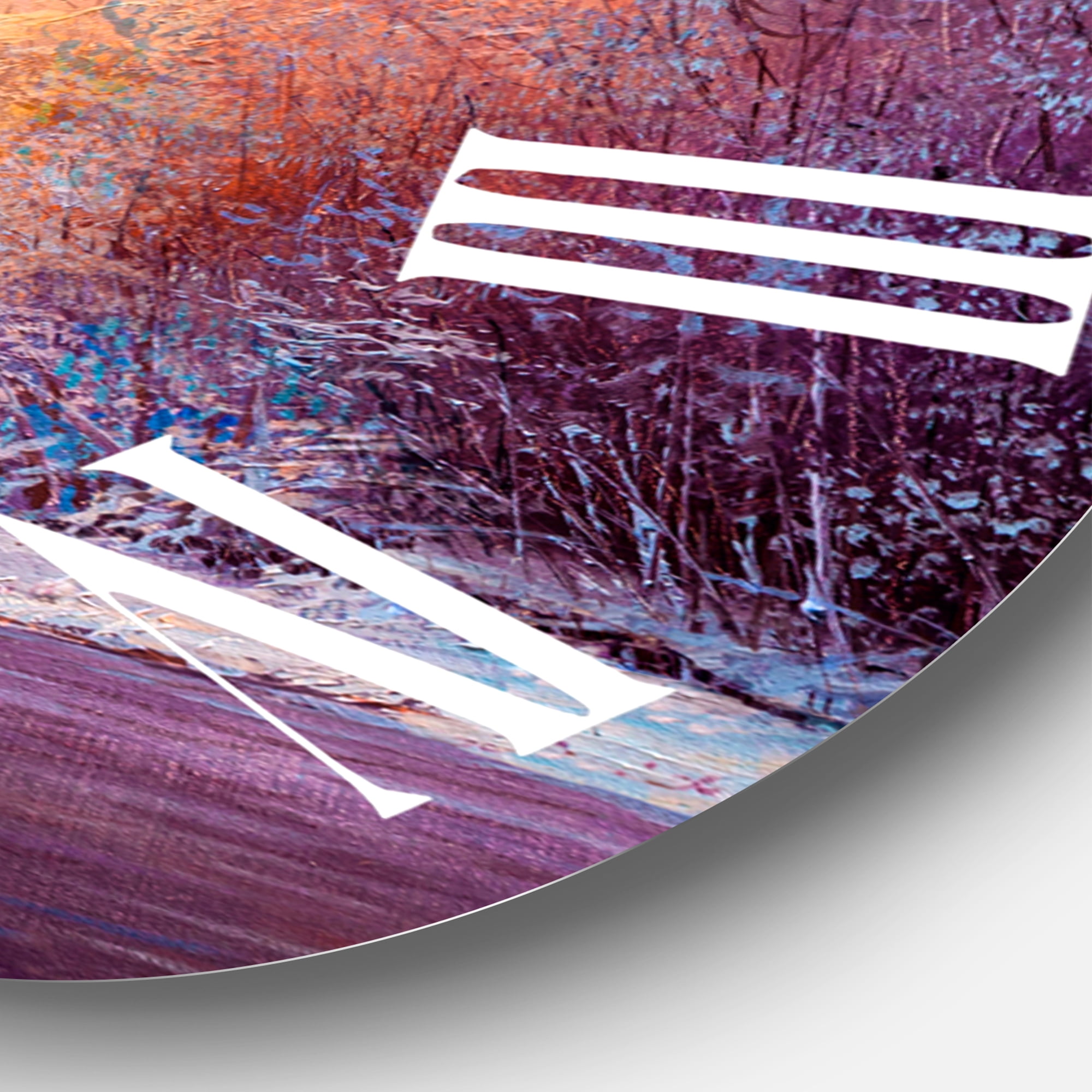 Designart 1 in Quartz Wall Clock