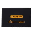 thumbnail image 1 of Hub divisor de video Conmutador de audio y video de alta velocidad con 1 entrada y 4 salidas compatible con HDMI 2160P Caja de conmutación Yuarrent EL004707-00B, 1 of 2
