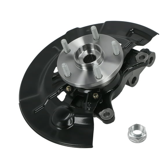 Maxpeedingrods Front Steering Knuckle & Wheel Hub Bearing Assembly for Toyota Camry 2004-2006 2.4L Passenger Side KA698398 698-398