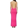 thumbnail image 5 of Coduop Women Spaghetti Strap Maxi Dress Sleeveless Bodycon Long Cocktail Dress, 5 of 6