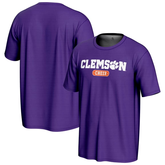 Youth GameDay Greats Purple Clemson Tigers Cheer T-Shirt